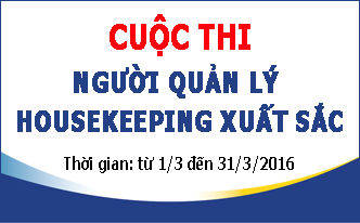Cuộc thi người quản lý Housekeeping xuất sắc